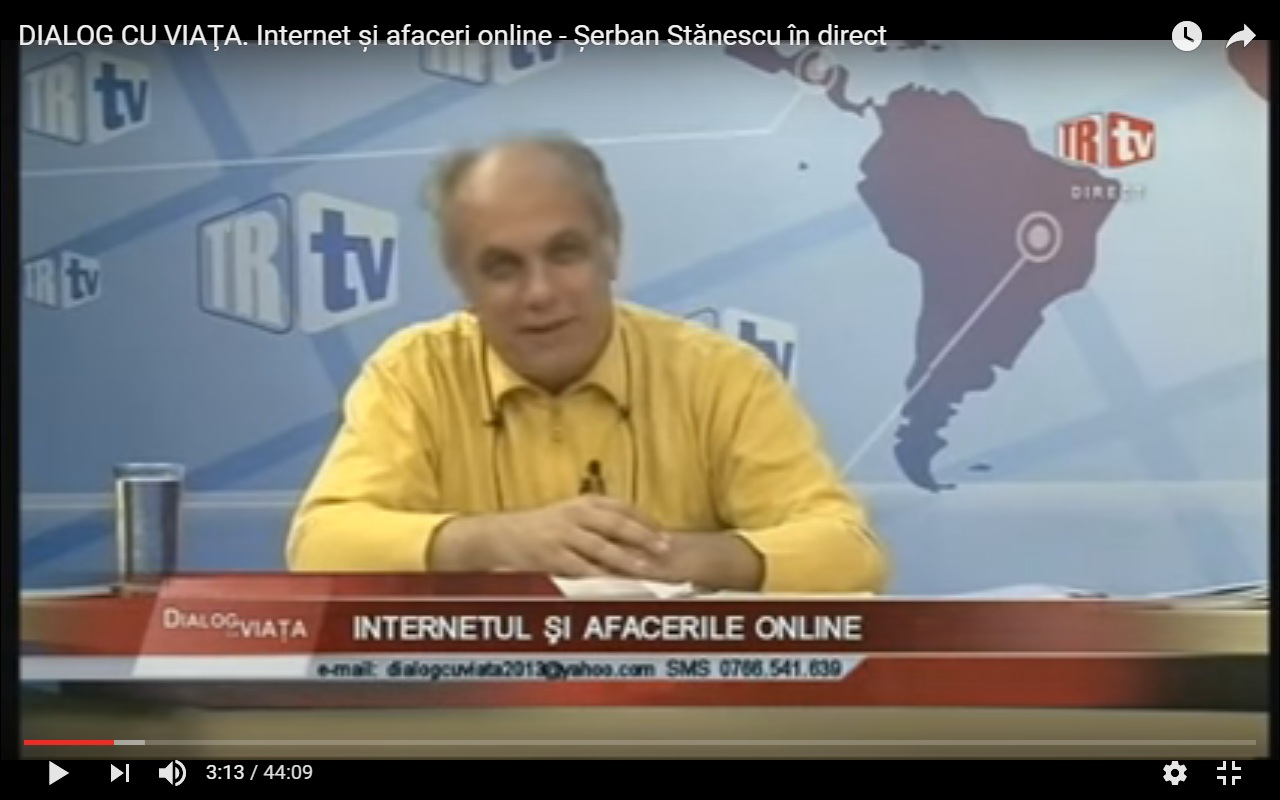 DIALOG CU VIATA – Internetul si afacerile online dialog cu viata - internetul si afacerile online
