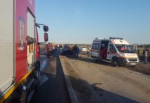 Intersecţia morţii! O poliţistă din Teleorman a decedat iar colegul ei va fi transportat la Bucureşti