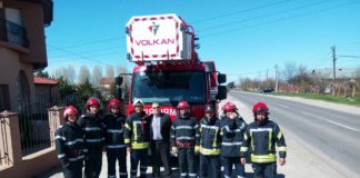 Restaurantul “Izabel” din Poroschia, în flăcări. Pompierii au simulat un incendiu