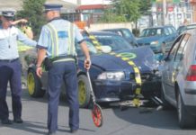 Pasager, accidentat grav de un şofer de 70 de ani care nu a acordat prioritate