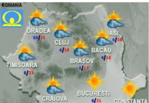 PROGNOZA METEO pentru marţi şi miercuri! Ce temperaturi vor fi zilele următoare prognoza meteo