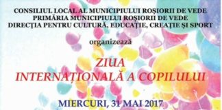 O nouă provocare pentru conducerea municipalităţii roşiorene: „Ziua Internaţională a Copilului”! Iată programul dedicat copiilor