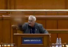 Gesturi şi cuvinte obscene în Parlament: „Dă cu ‘labele’, vezi că faci fractură”; „Nu v-a stricat rozeta la Vaslui!”, „Violuri şi discursuri bune în Parlament oferă Vasluiul!”