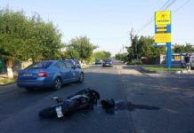 Accident grav in Poroschia! O soferiță a lovit un motociclist ACCIDENT POROSCHIA