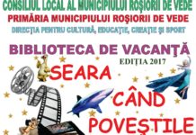 „Seara când poveștile prind viața”, proiecții video de filme animate la Teatrul de Vara din Rosiorii de vede!