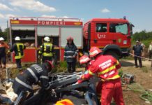 Cinci victime intr-un accident auto pe DN6,pe raza localității Nanov!