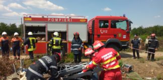 Cinci victime intr-un accident auto pe DN6,pe raza localității Nanov!