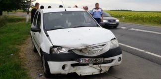 RADARUL POLIŢIEI RUTIERE TELEORMAN A PROVOCAT UN ACCIDENT RUTIER, ÎN TIMP CE URMĂREA UN AUDI Q7 Accident cu masina politiei