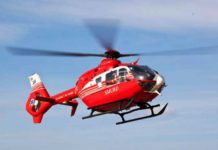 UN BEBELUŞ DE 900 DE GRAME, PRELUAT DE UN ELICOPTER SMURD DE LA SPITALUL JUDEŢEAN DIN ALEXANDRIA
