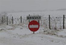 Drumuri închise temporar, pentru deszăpezire
