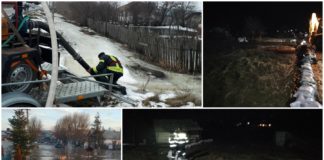 O nenorocire nu vine niciodată singură: După ninsori și viscol, Teleormanul este lovit de inundaţii