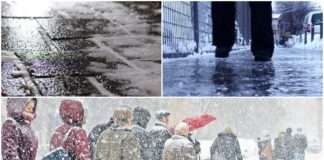 Ninsori şi polei în TELEORMAN! Cod galben până marţi după amiază