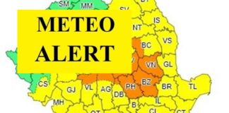 ALERTA METEO! COD GALBEN de ploi și instabilitate atmosferică