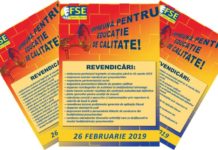 Astăzi, profesorii vor purta o banderolă în semn de protest faţă de dezastrul din învăţământul preuniversitar Marţi, profesorii vor purta o banderolă în semn de protest