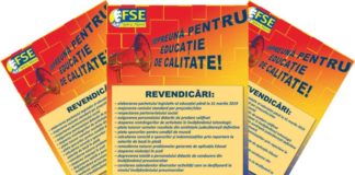 Astăzi, profesorii vor purta o banderolă în semn de protest faţă de dezastrul din învăţământul preuniversitar Marţi, profesorii vor purta o banderolă în semn de protest