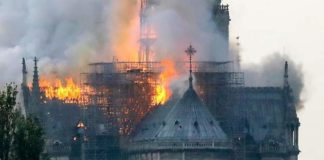 Incendiu TERIBIL la Catedrala Notre-Dame! Reacția liderilor politici de la București