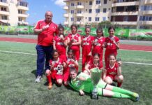Şcoala Gimnazială Năsturelu fotbal fete U10, Locul II la Turneul Final al Cupei Tymbark Junior şi vicecampioană naţională, desfăşurat la Cumpăna, Constanţa