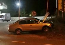 Accident la ieșire din Alexandria. O șoferiță a sărit din mașină, un copil a ajuns la spital