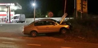 Accident la ieșire din Alexandria. O șoferiță a sărit din mașină, un copil a ajuns la spital