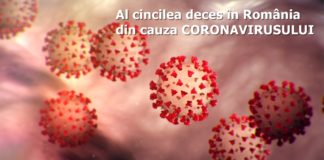 Al cincilea caz de deces al unei persoane infectate cu NOUL CORONAVIRUS în ROMÂNIA Al cincilea deces în România din cauza infecției cu noul coronavirus