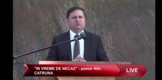 IN VREME DE NECAZ -pastor Alin CATRUNA