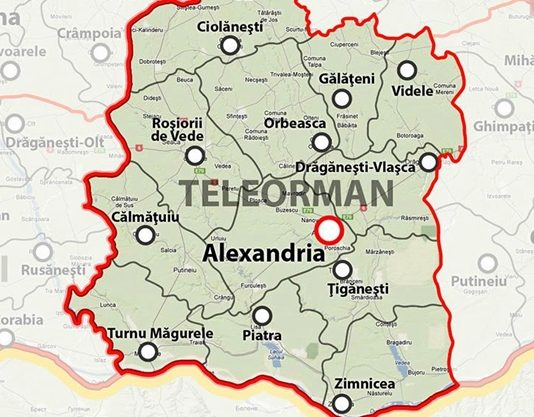 În ce zone din județul Teleorman se poate circula fără declarație pe proprie răspundere