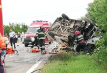Trei morți într-un grav accident rutier între Vitănești și Văceni