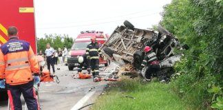 Trei morți într-un grav accident rutier între Vitănești și Văceni
