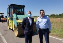 Drumul care leagă Izvoarele de Zimnicea a intrat într-un amplu proces de reabilitare