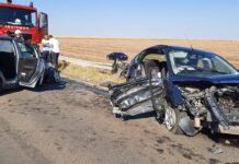 Accident rutier pe E70; doua persoane au ajuns la spital