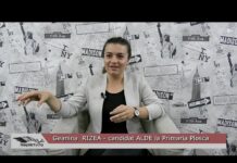 GEANINA RIZEA – CANDIDATUL ALDE PENTRU PRIMARIA LOCALITATII PLOSCA