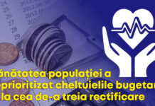 Sănătatea populației a reprioritizat cheltuielile bugetare și la cea de-a treia rectificare