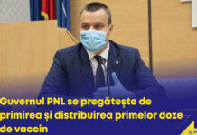 Încă o veste bună! Guvernul PNL se pregătește de primirea și distribuirea primelor doze de vaccin