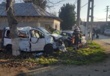 Două persoane grav rănite în urma unui accident rutier la Islaz