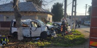 Două persoane grav rănite în urma unui accident rutier la Islaz