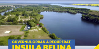 Eugen PÎRVULESCU: Insula Belina a ajuns din nou acolo unde trebuie să fie, în patrimoniul statului!