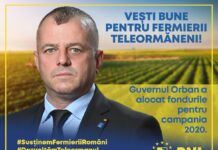 Costel BARBU: „Vești bune pentru fermierii teleormăneni!”
