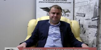 Dănuț Cristescu: ” Voi încerca să transpun legislativ toate problemele cetățenilor, voi avea discuții cu toți primarii din Teleorman, voi fi un parlamentar activ!”/ VIDEO