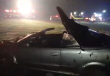 Patru tineri, răniți după ce s-au răsturnat cu mașina pe DJ504, la intrare în Lăceni