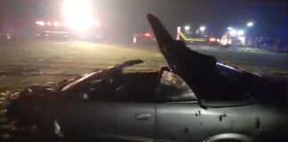 Patru tineri, răniți după ce s-au răsturnat cu mașina pe DJ504, la intrare în Lăceni