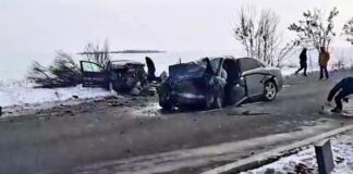 Grav accident rutier produs pe DN52, la ieșire din Alexandria; Un elicopter SMURD a venit la fața locului
