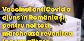 Senator Eugen PÎRVULESCU: Vaccinul antiCovid a ajuns în România și, pentru noi toți, marchează revenirea la normalitate