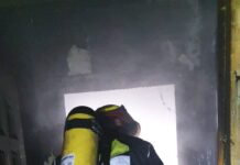 Incendiu într-un bloc de locuințe din Alexandria