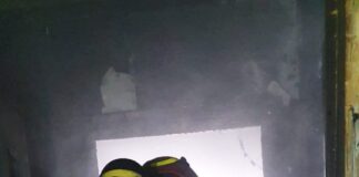 Incendiu într-un bloc de locuințe din Alexandria
