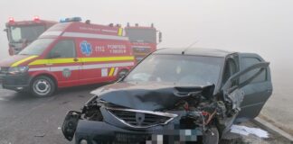 Accident rutier cu victime, pe varianta ocolitoare a Alexandriei. Trei victime transportate la spital pentru îngrijiri medicale