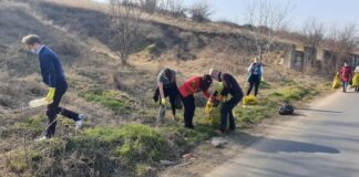 Angajații Primăriei Alexandria au participat la o campanie de ecologizare derulată în municipiul reședință de județ