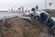 Accident pe centura ocolitoare a Alexandriei; trei persoane au ajuns la spital