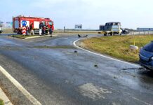 Accident rutier cu victime, la Roșiori, la intersecția spre Spitalul TBC