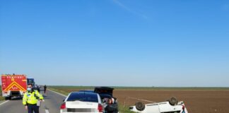 Cinci victime în urma unui accident pe E70, între Vitănești și Văceni