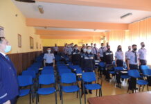 28 de elevi ai Școlii de agenți de poliție, care sunt în practică la IPJ Teleorman, au depus jurământul